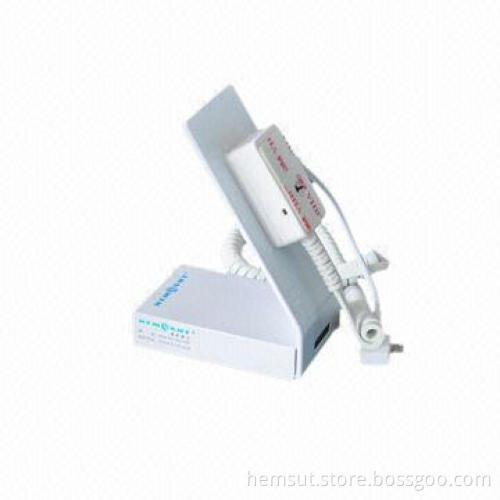 Cellphone Anti-theft Display Stands, Aluminum Material and Charging Function, Mobile Phone Retail
